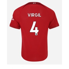 Liverpool Virgil van Dijk #4 Hemmatröja 2022-23 Kortärmad